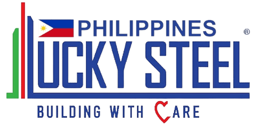 Lucky Steel Building Philippines Logo